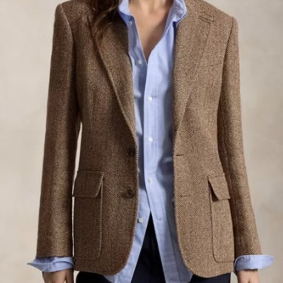 Polo Ralph Lauren Herringbone Blazer - Picture 1 of 6